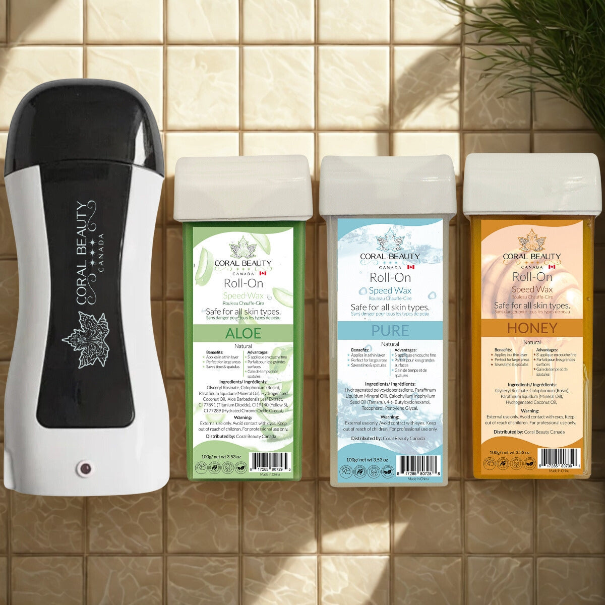 Soft Wax Roll-On Cartridge Warmer