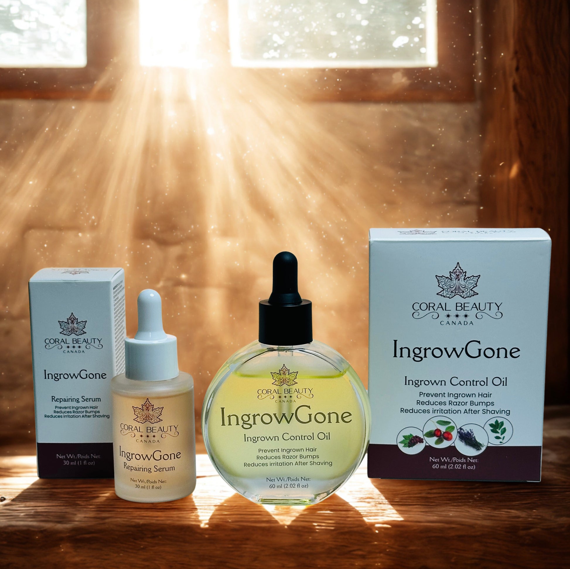 ingrown hair oil and Serum