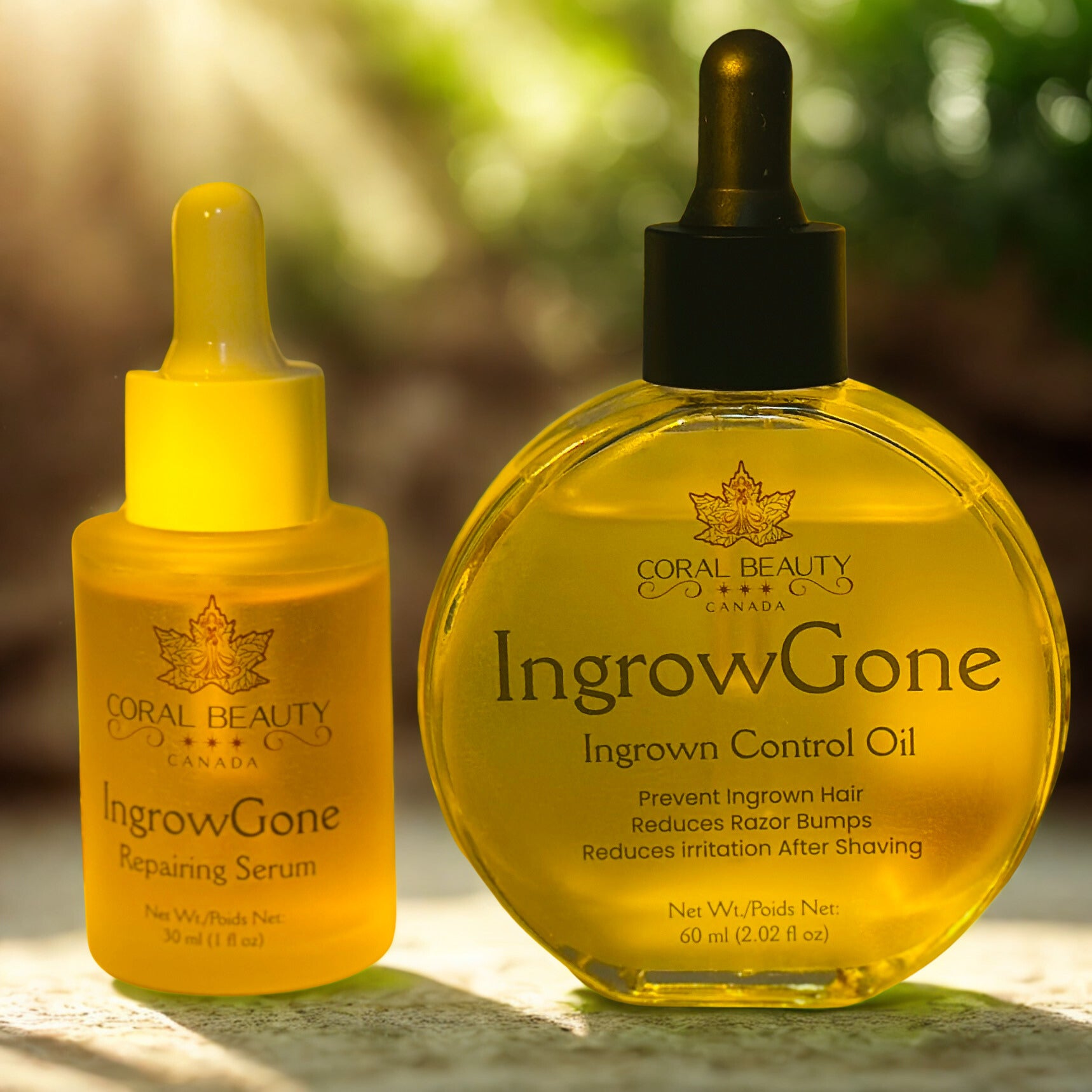ingrown hair oil and Serum