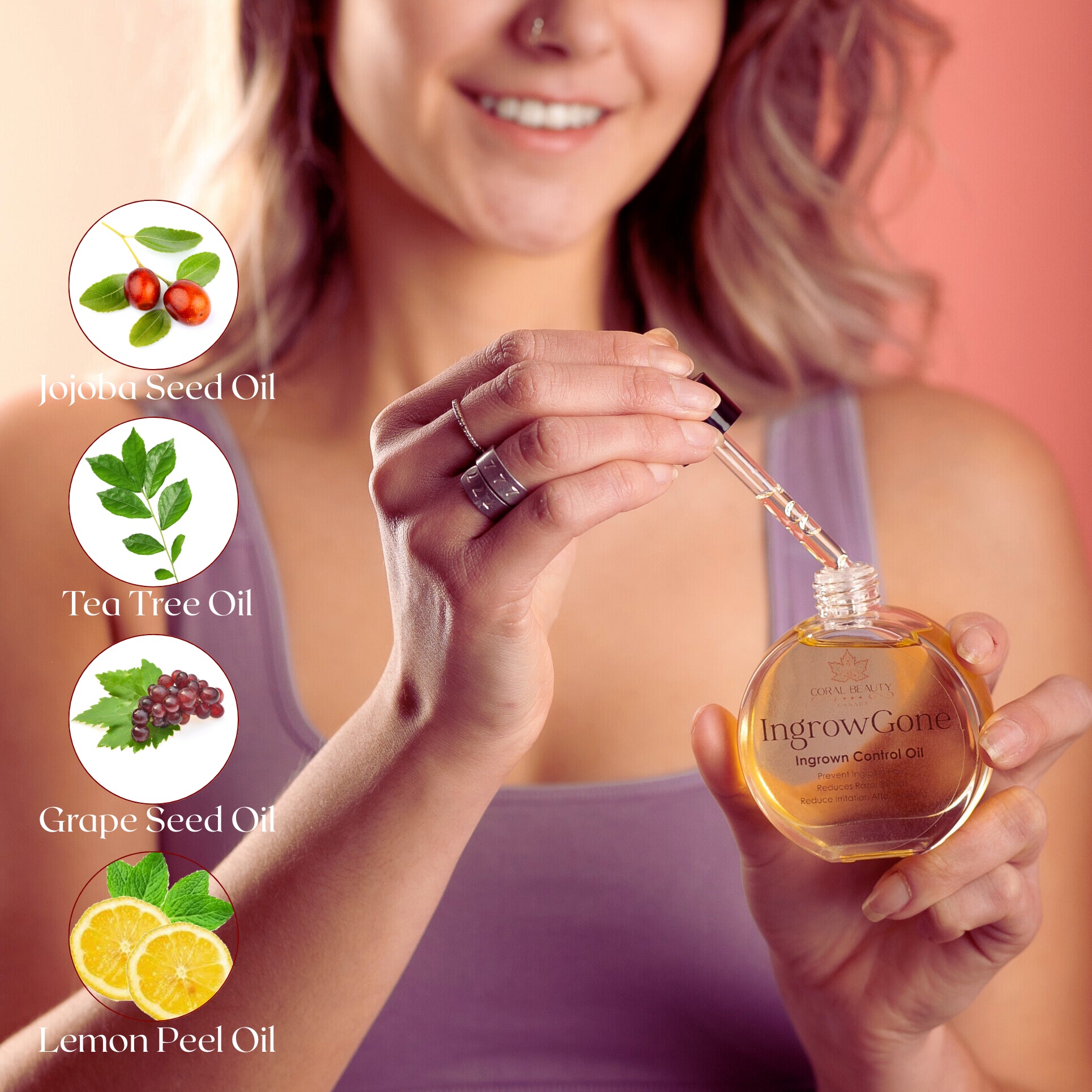 ingrown hair oil and Serum