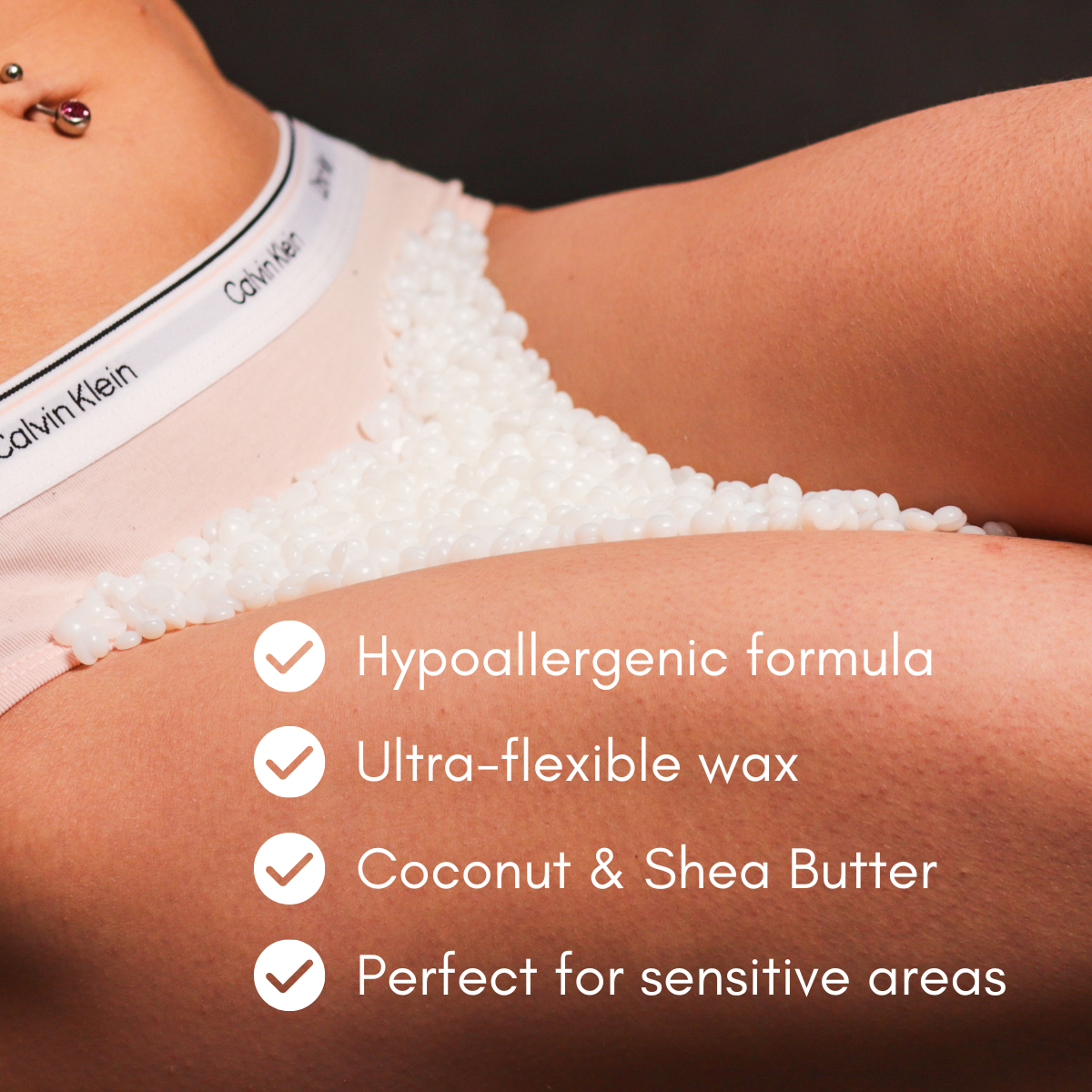 White Pearl Hard Wax, MaeMae, Mae Mae, Bushbalm pro