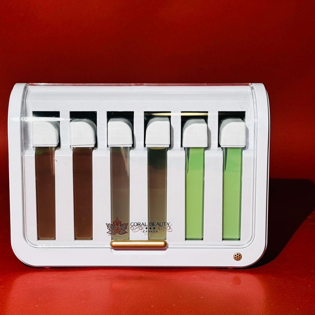 6 Chamber Soft Wax Cartridge Warmer Waxness Italwax Bushbalm