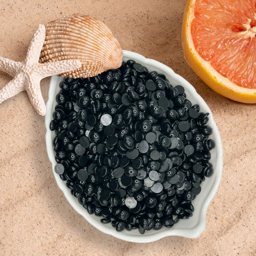 Black Beauty Hard Wax, hypoallergenic, Black Coral Hard Wax, Bushbeads hard wax