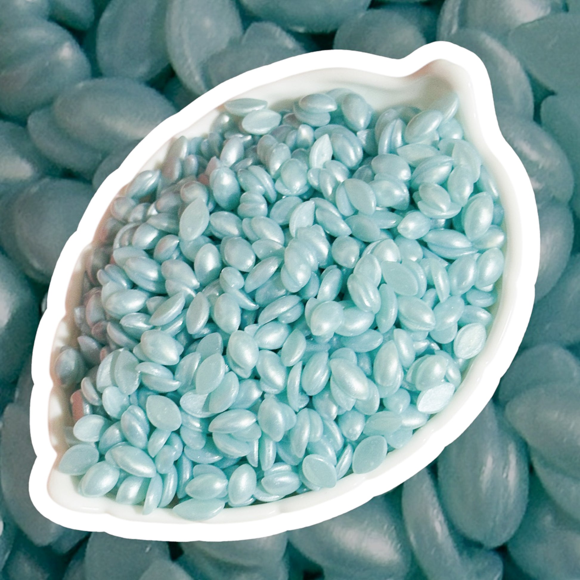 BLUE OCEAN hard wax beads (1kg/2.2 lbs) Gel-like texture!