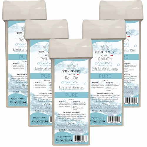 HOT DEAL: Soft Wax Roll-on 20 pcs (3 variations) + 1 Heater + 2 Pack wax Strips