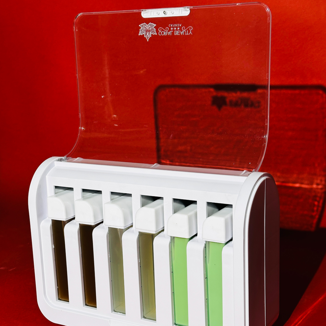 6 Chamber Soft Wax Cartridge Warmer Waxness Italwax Bushbalm